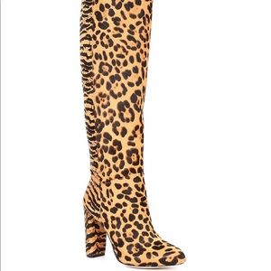 Antonio Milani Cheetah + Tiger print boots